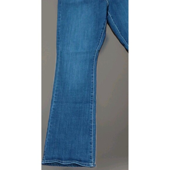 Levi’s 725 High Rise Bootcut Jeans 33 Women’s Blue Stretch Y2K Vintage Fit - Picture 4 of 14